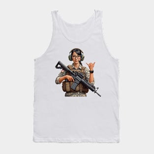 Tactical Girl Tank Top